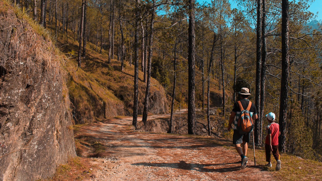 Uma boa caminhada.